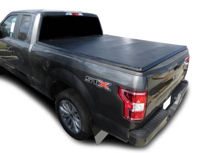 Black Horse Off Road - Premier Soft Tonneau Cover-Black-2015-2024 Ford F-150|Black Horse Off Road - Image 2