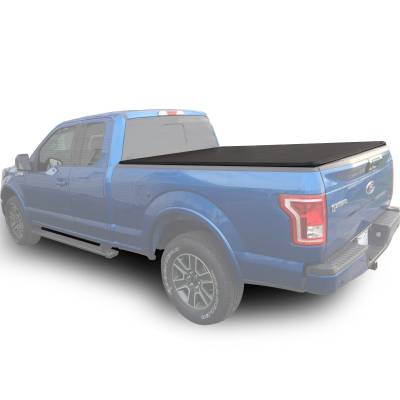 Black Horse Off Road - Premier Soft Tonneau Cover-Black-1999-2023 Ford F-250 Super Duty/1999-2023 Ford F-350 Super Duty/1999-2023 Ford F-450 Super Duty|Black Horse Off Road - Image 6