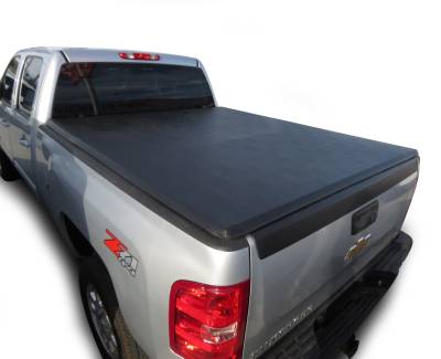 Black Horse Off Road - Premier Soft Tonneau Cover-Black-Chevrolet Trailblazer/GMC Envoy/Isuzu Ascender/Oldsmobile Bravada/Buick Rainier|Black Horse Off Road - Image 4