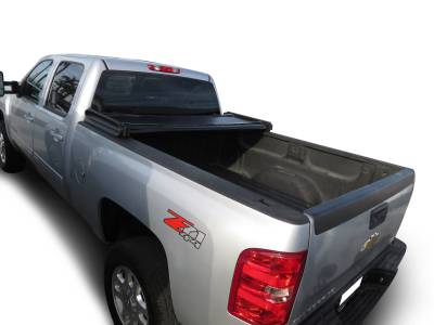 Black Horse Off Road - Premier Soft Tonneau Cover-Black-Chevrolet Trailblazer/GMC Envoy/Isuzu Ascender/Oldsmobile Bravada/Buick Rainier|Black Horse Off Road - Image 8