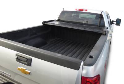 Black Horse Off Road - Premier Soft Tonneau Cover-Black-Chevrolet Trailblazer/GMC Envoy/Isuzu Ascender/Oldsmobile Bravada/Buick Rainier|Black Horse Off Road - Image 6