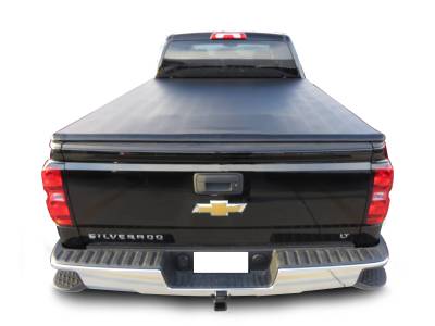 Black Horse Off Road - Premier Soft Tonneau Cover-Black-2015-2019  Sierra 3500 HD/2015-2019  Silverado 2500 HD/2019-2022  Sierra 1500 Limited/2019-2021  Silverado 1500 LD/2014-2018  Sierra 1500/2014-2018  Silverado 1500|Black Horse Off Road - Image 3