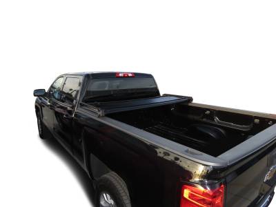 Black Horse Off Road - Premier Soft Tonneau Cover-Black-2015-2019  Sierra 3500 HD/2015-2019  Silverado 2500 HD/2019-2022  Sierra 1500 Limited/2019-2021  Silverado 1500 LD/2014-2018  Sierra 1500/2014-2018  Silverado 1500|Black Horse Off Road - Image 6