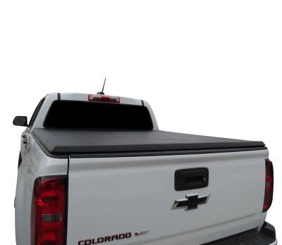 Black Horse Off Road - Premier Soft Tonneau Cover-Black-2015-2024 GMC Canyon/2015-2024 Chevrolet Colorado|Black Horse Off Road - Image 4