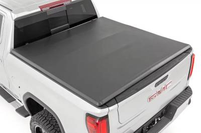 Black Horse Off Road - Premier Soft Tonneau Cover-Black-2015-2024 GMC Canyon/2015-2024 Chevrolet Colorado|Black Horse Off Road - Image 5