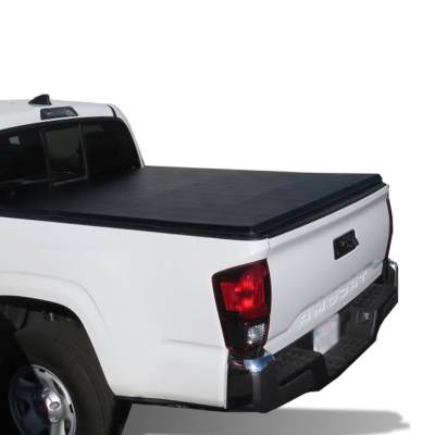 Black Horse Off Road - Premier Soft Tonneau Cover-Black-2016-2023 Toyota Tacoma|Black Horse Off Road - Image 6