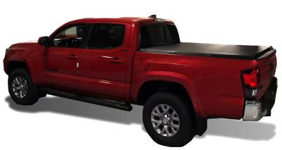 Black Horse Off Road - Premier Soft Tonneau Cover-Black-2016-2023 Toyota Tacoma|Black Horse Off Road - Image 7