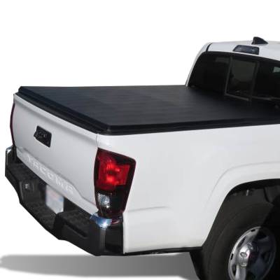 Black Horse Off Road - Premier Soft Tonneau Cover-Black-2016-2023 Toyota Tacoma|Black Horse Off Road - Image 21