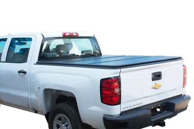 Premier Hard Tonneau Cover-Black-2014-2018 Chevrolet Silverado 1500|Black Horse Off Road