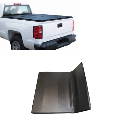Black Horse Off Road - Premier Hard Tonneau Cover-Black-2014-2018 Chevrolet Silverado 1500|Black Horse Off Road - Image 2