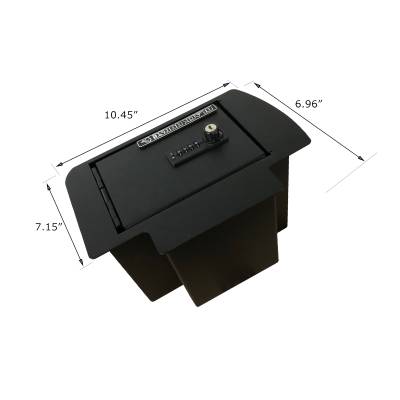 Black Horse Off Road - Center Console Safe-Black-2005-2015 Toyota Tacoma|Black Horse Off Road - Image 12