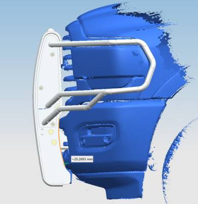 Black Horse Off Road - RUGGED HD Grille Guard-Black-2500/3500|Black Horse Off Road - Image 9