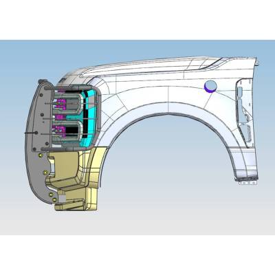 Black Horse Off Road - Grille Guard-Black-2023-2026 F-250/F-350/F-450/F-550 SD|Black Horse Off Road - Image 5