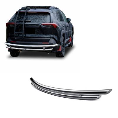 Black Horse Off Road - Rear Bumper Guard-Stainless Steel-2019-2025 Toyota Rav4/2021-2025 Toyota Venza|Black Horse Off Road - Image 2