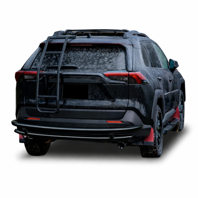 Black Horse Off Road - Rear Bumper Guard-Black-2019-2025 Toyota Rav4/2021-2025 Toyota Venza|Black Horse Off Road - Image 3