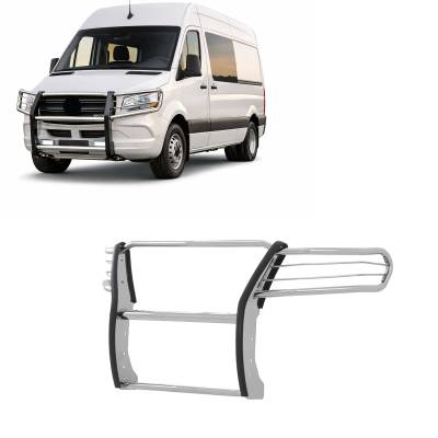 Grille Guard-Stainless Steel-Mercedes and Freightliner Sprinter|Black Horse Off Road