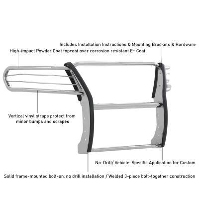 Black Horse Off Road - Grille Guard-Stainless Steel-Mercedes and Freightliner Sprinter|Black Horse Off Road - Image 9