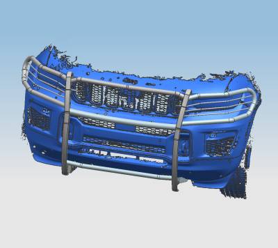 Black Horse Off Road - Grille Guard-Black-Grand Cherokee L/Grand Cherokee|Black Horse Off Road - Image 8