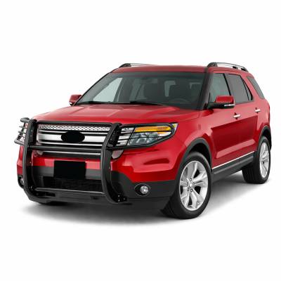 Black Horse Off Road - Grille Guard-Black-2011-2015 Ford Explorer|Black Horse Off Road - Image 3