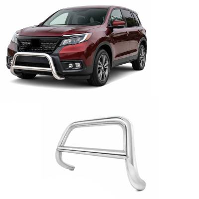 A Bar-Stainless Steel-2014-2020 MDX/2018-2020 Odyssey/2017-2022 Passport/2016-2022 Honda Pilot/2017-2020 Ridgeline|Black Horse Off Road