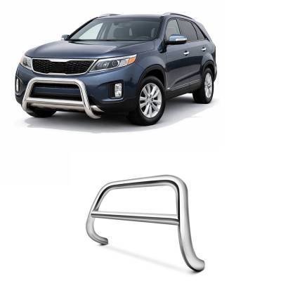 A Bar-Stainless Steel-2013-2016 Hyundai Santa Fe/2014-2016 Kia Sorento|Black Horse Off Road