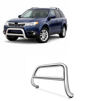 A Bar-Stainless Steel-2009-2013 Subaru Forester|Black Horse Off Road
