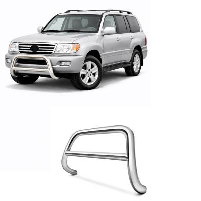A Bar-Stainless Steel-1998-2007 Toyota Land Cruiser/1998-2007 Lexus LX470|Black Horse Off Road
