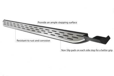 Black Horse Off Road - OEM Replica Running Boards-Aluminum-2020-2026 Ford Explorer|Black Horse Off Road - Image 6