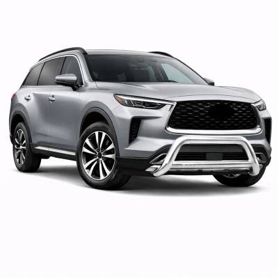 Black Horse Off Road - A Bar-Stainless Steel-2022-2025 Nissan Pathfinder|2022-2024 Infiniti QX60|Black Horse Off Road - Image 4