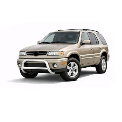 Black Horse Off Road - A Bar-Stainless Steel-1998-2004 Chevrolet S10 Blazer/1998-2004 Chevrolet Blazer/1998-2002 GMC S15 Jimmy/1998-2001 Oldsmobile Bravada/1998-2003 Isuzu Hombre/1998-2004 GMC S-Series Pick-up|Black Horse Off Road - Image 5