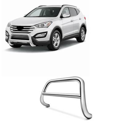 A Bar-Stainless Steel-2013-2016 Hyundai Santa Fe/2014-2015 Kia Sorento|Black Horse Off Road