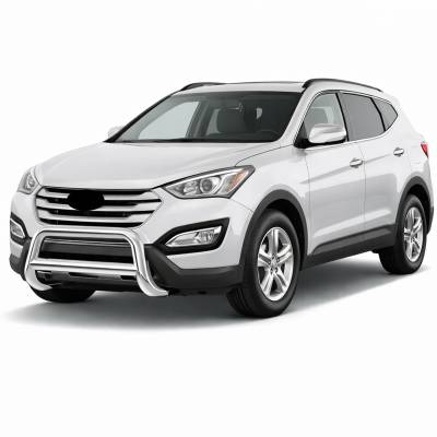 Black Horse Off Road - A Bar-Stainless Steel-2013-2016 Hyundai Santa Fe/2014-2015 Kia Sorento|Black Horse Off Road - Image 2