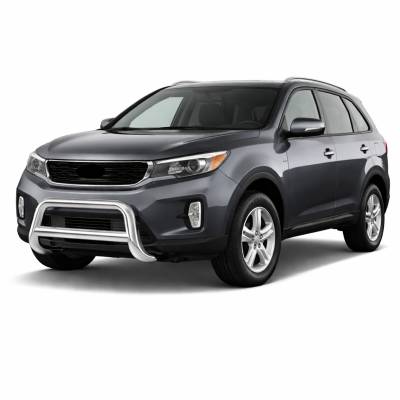 Black Horse Off Road - A Bar-Stainless Steel-2013-2016 Hyundai Santa Fe/2014-2015 Kia Sorento|Black Horse Off Road - Image 3