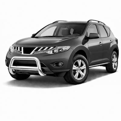 Black Horse Off Road - A Bar-Stainless Steel-2009-2014 Nissan Murano|Black Horse Off Road - Image 7