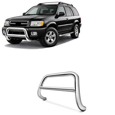A Bar-Stainless Steel-1999-2004 Nissan Pathfinder/1999-2003 Infiniti QX4|Black Horse Off Road