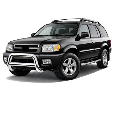 Black Horse Off Road - A Bar-Stainless Steel-1999-2004 Nissan Pathfinder/1999-2003 Infiniti QX4|Black Horse Off Road - Image 2