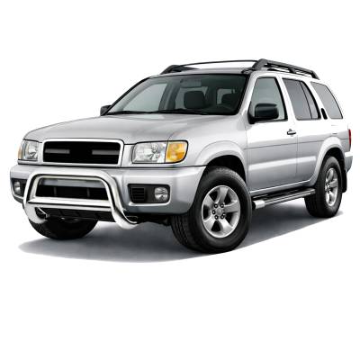 Black Horse Off Road - A Bar-Stainless Steel-1999-2004 Nissan Pathfinder/1999-2003 Infiniti QX4|Black Horse Off Road - Image 3