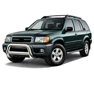 Black Horse Off Road - A Bar-Stainless Steel-1999-2004 Nissan Pathfinder/1999-2003 Infiniti QX4|Black Horse Off Road - Image 4
