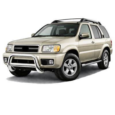 Black Horse Off Road - A Bar-Stainless Steel-1999-2004 Nissan Pathfinder/1999-2003 Infiniti QX4|Black Horse Off Road - Image 5