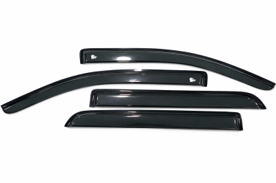 Black Horse Off Road - Black Horse Off Road [BHOR] |In Channel Rain Guard/Wind Deflectors|2023-2024 Chevrolet Colorado Crew Cab/2023-2024 GMC Canyon Crew Cab|Smoke,4Pcs|#1494218IN - Image 22