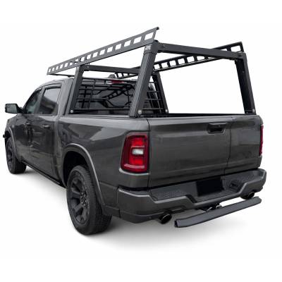 Black Horse Off Road - Base K2 Over Cab Rack-Black-2004-2026 Silverado&Sierra 1500&Titan|2009-2026 Dodge Ram 1500|2011-2026 Ram 2500|2001-2026 F-150|2022-2026 F-150 Lightning|2007-2026 Tundra|Black Horse off Road - Image 16