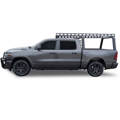 Black Horse Off Road - Base K2 Over Cab Rack-Black-2004-2026 Silverado&Sierra 1500&Titan|2009-2026 Dodge Ram 1500|2011-2026 Ram 2500|2001-2026 F-150|2022-2026 F-150 Lightning|2007-2026 Tundra|Black Horse off Road - Image 17