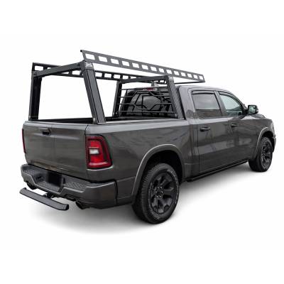 Black Horse Off Road - Base K2 Over Cab Rack-Black-2004-2026 Silverado&Sierra 1500&Titan|2009-2026 Dodge Ram 1500|2011-2026 Ram 2500|2001-2026 F-150|2022-2026 F-150 Lightning|2007-2026 Tundra|Black Horse off Road - Image 22