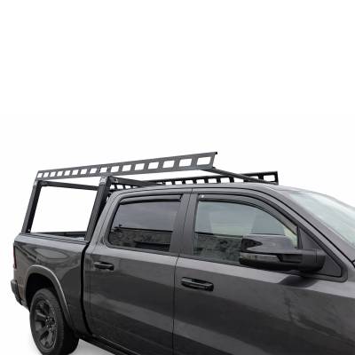 Black Horse Off Road - Base K2 Over Cab Rack-Black-2004-2026 Silverado&Sierra 1500&Titan|2009-2026 Dodge Ram 1500|2011-2026 Ram 2500|2001-2026 F-150|2022-2026 F-150 Lightning|2007-2026 Tundra|Black Horse off Road - Image 25