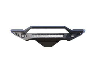 Black Horse Off Road - ARMOUR II HD Front Bumper Kit-Matte Black-2016-2018 Chevy Silverado 1500/2019-2021 Silverado 1500 LD|Black Horse Off Road - Image 2
