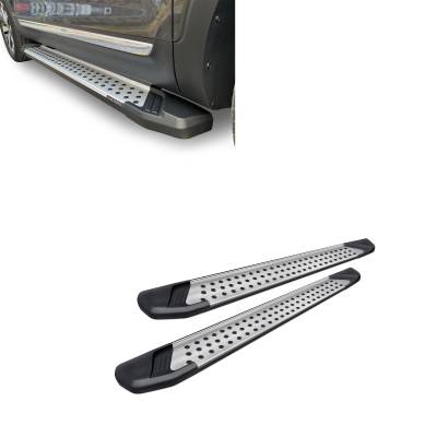 Black Horse Off Road - VORTEX Running Boards-Black & Silver-2025-2025 Toyota 4Runner|Black Horse Off Road - Image 2