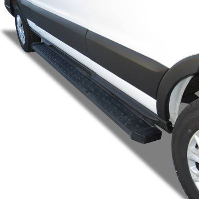 Black Horse Off Road - SPARTAN Running Boards-Black-2022-2026 Ford E-Transit|Black Horse Off Road - Image 12