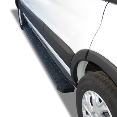 Black Horse Off Road - SPARTAN Running Boards-Black-2022-2026 Ford E-Transit|Black Horse Off Road - Image 13