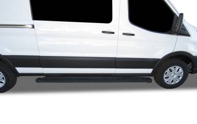 Black Horse Off Road - SPARTAN Running Boards-Black-2022-2026 Ford E-Transit|Black Horse Off Road - Image 15