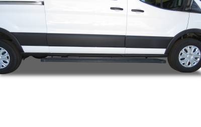 Black Horse Off Road - SPARTAN Running Boards-Black-2022-2026 Ford E-Transit|Black Horse Off Road - Image 16